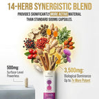 ILUNA Herbal Wellness Supplement - 50 Count - Traditional Korean Botanical Blend with Milk Thistle - Concentrated Herbal Pebbles for Daily Vitality and Balance