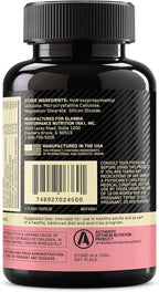 Optimum Nutrition Opti-Women Daily Multivitamin for Women, Immune Support Supplement with Iron, 30 Day Supply, 60 Count, (Packaging May Vary)