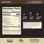 Optimum Nutrition Gold Standard 100% Whey Protein Powder, Naturally Flavored Chocolate, 15 Servings (Packaging May Vary)