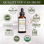 Live Wise Naturals Vegan D3 K2 Vitamin 5000 IU, 90 MCG (MK-7) Drops - 60 Servings, Ultra Concentrated Formulation, and Fast Absorption - Precision Micro-Dosing Dropper for Cognitive & Immune Support