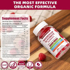 Magnesium Glycinate Gummies 1000mg - Sugar Free Magnesium Potassium Supplement for Relaxation, Calm, Stress Relief, and Sleep Support for Adults & Kids - 60 Raspberry Gummies