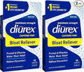 Diurex Caffeine-Free Bloat Relief, Maximum Strength, Relieve Water Bloat Discomfort, Up to 6 Hours of Relief, 48 Count (Pack of 2)