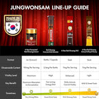 6-Year Korean Red Ginseng 365 | 100 Sticks | Vegan | 7mg Ginsenosides Per Stick | 100-Day Supply