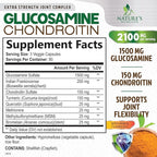 Glucosamine Chondroitin MSM - Joint Support Supplement for Joint Mobility, Comfort and Cartilage Support For Men and Women - Glucosamine Complex Supplements with Turmeric & Boswellia - 240 Capsules