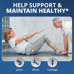 Joint Health Triple Strength | Glucosamine, Chondroitin & MSM, Joint Support Supplement, 120 Coated Tablets