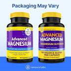 InnovixLabs Advanced Magnesium Capsules - 150 Ct, 210 mg - Chelated Glycinate and Malate - High Absorption, Promotes Relaxation, Bones, Muscle Health, Vegan Malate Sleep Supplement (Pack of 2)