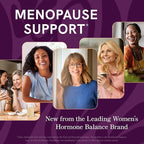 Menopause Support with Prebiotics and Probiotics for Women | Hormone Balance, Hot Flashes & Night Sweats | 50 Billion CFU, DIM & Black Cohosh | Triple Action Menopause Supplements for Women | 30 Ct
