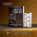 Moon Drops Sleep Aid Lozenges (12 Pack) | Homeopathic Vanilla Flavor Supplement, Non-Habit Forming Vegan Gluten-Free Sleep Support Including Coffea Cruda 12X