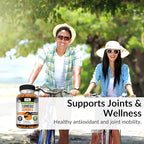 Kaya Naturals Turmeric Supplements Gummies - Pure Nature Turmeric Curcumin - Ginger Gummies - Black Pepper Extract - 120 Count