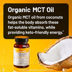 NatureWise Vegan Vitamin D3 + K2 with Organic Coconut MCT Oil - Natural D3 5000IU + Natural K2 100mcg - High Absorption Bone Support - Soy & Gluten Free - USA Manufactured - 30 Softgels[30-Day Supply]