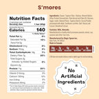 Magic Spoon Treats - 16 High Protein Bars, Smores - High Protein Gluten Free Snack - Sugar Free & Gluten Free Protein Cereal Bar - Low Carb & Keto Friendly - Healthy Snacks for Adults