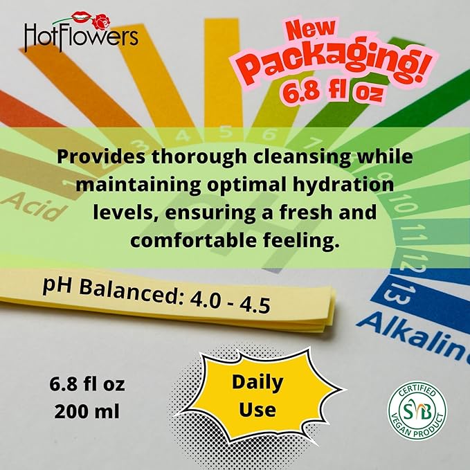 HOT FLOWERS Herbal Fresh Unisex Anal Intimate Wash for Personal Care, pH Balanced for Essentials Body Health, Daily Use, Dry Skin, Proctologist Tested (1)