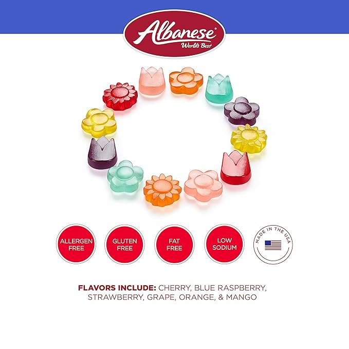Albanese Gummi Awesome Blossoms, 5-Pounds