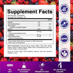 Vitamatic Stress Relief Gummies with GABA, L-Theanine, Lemon Balm – Lemon & Mixed Berry Flavor – 60 Gummies – Vegan, Non-GMO, Gluten-Free
