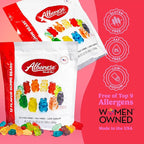 Albanese World's Best 12 Flavor Gummi Bears | 2 Pack - 36oz Bags of Candy | 12 Unique Flavors, Gluten Free, Fat Free, Soft Gummy Bears | Perfect as a Travel Snack and Sharing with Friends
