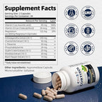 Cortisol Supplements for Women & Men,High Cortisol Reducer, Manager, Detox, Lower and Control,with Magnesium, Ashwagandha,Rhodiola, L-Theanine for Mood,Focus,Sleep