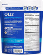 OLLY Kids Sleep Gummy, 0.5mg Melatonin, L Theanine, Chamomile, and Lemon Balm, Childrens Chewable Supplement, Occasional Sleep Support, Raspberry - 60 Count