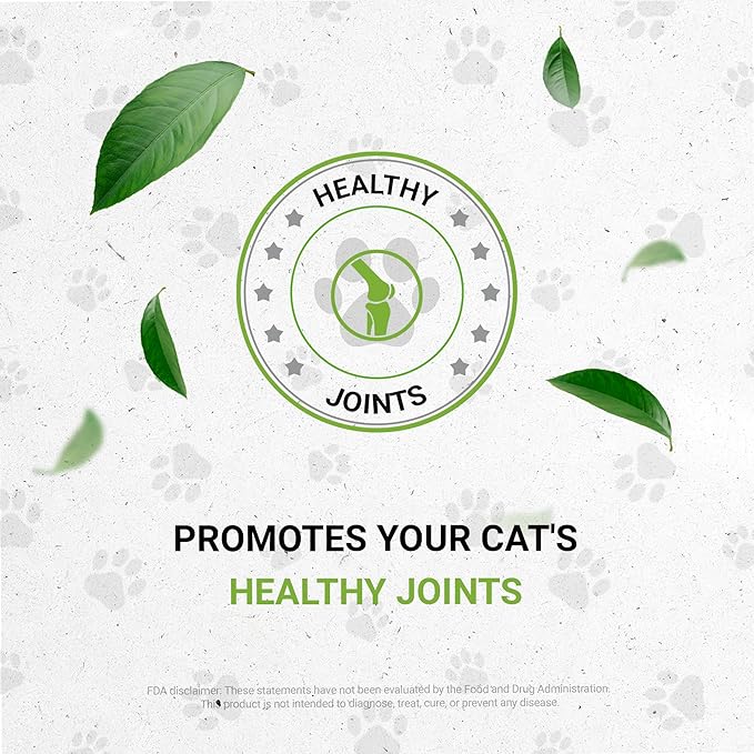 Lion's Joints | Natural Herbal Dietary Supplement for Cats | Healthy Joints Support in Cats | Alcohol-Free Extract, Calendula, Dandelion Root, Chamomile, Lavender, Fennel 2 oz