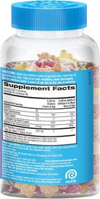 Digestive Advantage Probiotic Gummies For Digestive Health, Vitamin D, Daily Probiotics For Women &Men Occasional Bloating, Minor Abdominal Discomfort & Gut Health, 80ct Natural Fruit Flavors