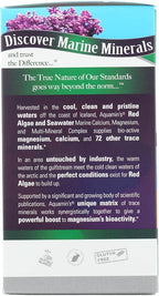 Nature's Answer Marine Based Magnesium, Super Concentrated 500mg | Plant Based | Red Algae & Seawater Derived | Alcohol-Free & Gluten-Free | Vegetarian Capsules 90ct