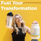 TransformHQ Meal Replacement Shake Powder 28 Servings (Strawberry & Cream) - Gluten Free, Non-GMO