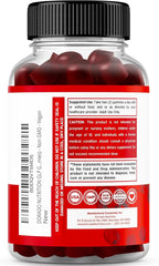 GLP-1 Gummies (GLP1 Supplement with Berberine & Ceylon Cinnanom) GLP Gummies for Support Gut Health - Delicious Peach & Raspberry Flavor - Third Party Tested, Vegan & USA Made - 60 Count