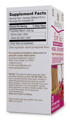 Hyleys Slim Tea Pomegranate Flavor - Weight Loss Herbal Supplement Cleanse and Detox - 25 Tea Bags (1 Pack)