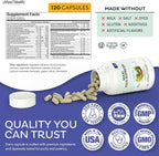 Teen Vitamins for Boys 12-17 - Teen Multivitamin Supreme with D3, Iron, Calcium, Biotin, Digestive Enzymes – Teenager Boy Multi Vitamins for Energy, Brain & Mood Support – 120 Count