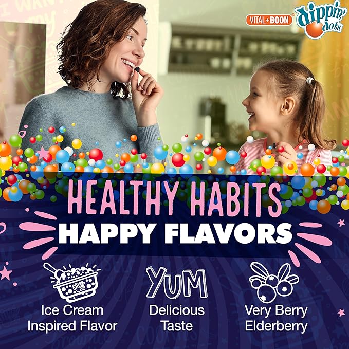 Vital+Boon - Elderberry Gummies with Vitamin C & Zinc (120 Gummies)| Immune Defense Supplement with Natural Flavors | Pectin Fruit Gluten Free Immune System Booster Gummies for Adults