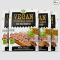 Creative Pea Beeffree Kebab Mix 4-Pack | Plant-Based Skewers | High-Protein Shelf-Stable Pea Protein | Just Add Water & Oil | Quick Vegan Meal Kit | Gluten-Free | 4 x 65g