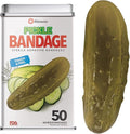 BioSwiss Bandages, Pickle Shaped Self Adhesive Bandage Set, Latex Free, Sterile Wound Care, 50 Count
