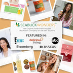 SeabuckWonders Complete Omega 3-6-7-9 Organic Sea Buckthorn Oil, 180 Softgels, 90 Day Supply, Supports Hair, Skin & Nails, Overall Health & Wellness