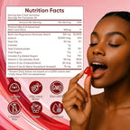 Hair Growth Vitamins Gummies for Black Women, Healthy Nourishment with Biotin, Collagen & Botanical Extracts, Hair Growth & Strength, Skin & Nail Care, Non-GMO, 60 Gummies (1)