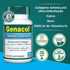 Genacol Bone & Joint – Calcium, Vitamin D3, Boron & Ultra-Hydrolyzed Collagen, Health Supplement, Supports Bone Strength, 90 Capsules (30-Day Supply)
