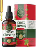 HERBAMAMA Panax Ginseng Root Tincture - Immune & Overall Support with Korean Red Ginseng Supplement - Vegan, Non-GMO, Alcohol & Sugar-Free Herbal Drops, 56-Day Supply