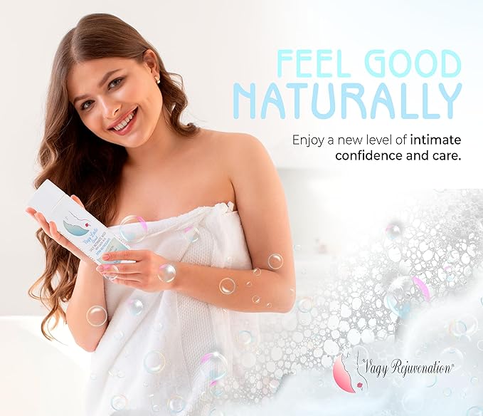 Vagy Rejuvenation Vagy Lactic Feminine Wash with Lactic Acid & Calendula – Gentle Intimate Wash Women pH Balance – Refreshing Vaginal Cleanser – 8 oz (8 oz, Cha nel)