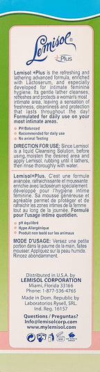Lemisol Plus Feminine Wash 16 oz (Pack of 3)