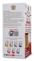 Hyleys Slim Tea Goji Berry Flavor - Weight Loss Herbal Supplement Cleanse and Detox - 25 Tea Bags (6 Pack)