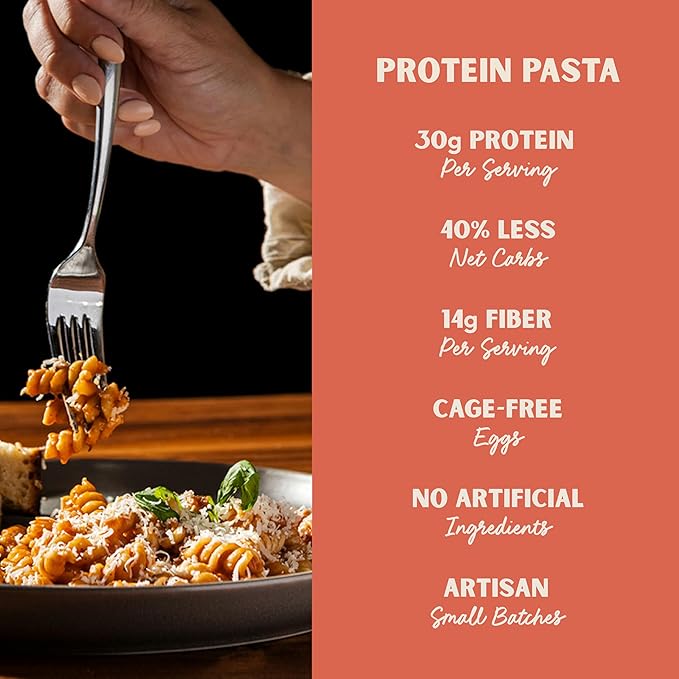 AL DENTE Carba-Nada Roasted Fettuccine, Garlic, 10 Ounce (Pack of 6) (lwrg)