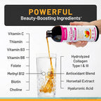 NatureWise Hydrolyzed Liquid Collagen for Women & Men 4000mg - No Added Sugar - Multi Collagen Peptides + Biotin + Vitamin C + Vitamin B Complex & Hyaluronic Acid - Mango - 15.22 fl oz[45 Day Supply]