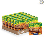 Nature Valley Granola Bars, Sweet and Salty Nut, Chocolate Pretzel Nut, 6 Bars, 7.4 oz (Pack of 12)