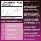 Saw Palmetto for Women with Biotin 5000mcg - Powerful DHT Blocker to Support Hair, Skin, and Nail Health - 120 Count - Vegan, Non-GMO Vitamin for Stronger, Fuller Looking Locks - 2 Month Supply