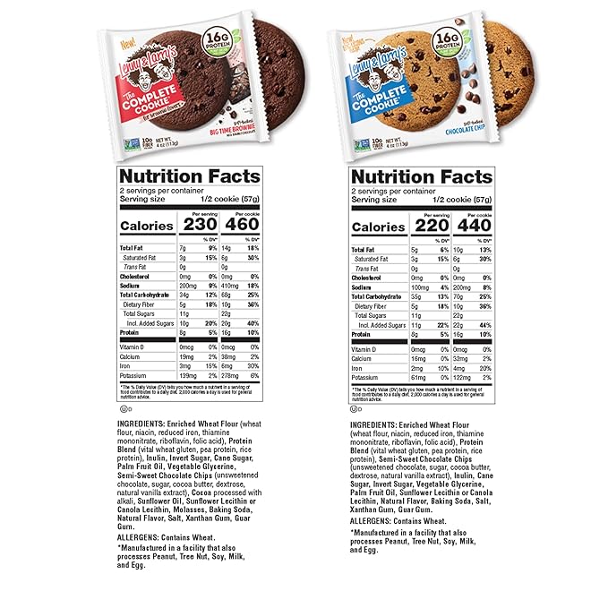 Lenny & Larry's Chocolate Lovers 4 Flavor Variety Pack, Soft Baked, 16g Plant Protein, Vegan, Non-GMO, 4 Ounce Cookie (Pack of 12)