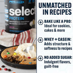 PEScience Select Protein Powder, Whey and Casein Blend, Lean Protein Powder for Women and Men, Low Calorie, Low Carb, Keto Friendly, Gluten Free, Cake Pop - 27 Servings