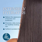Luseta Hyaluronic Acid Moisturizing Hair Serum for Dry and Damaged Hair, Hair Oil Serum for Women Infused with Avocado Argan Oil and Shea Butter 3.38oz