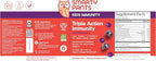 SmartyPants Kids Immunity Elderberry Gummies: Kids Immune Support Supplement, Vitamin C, Vitamin D, Vitamins B6 & B12 and Zinc, Gluten Free, Elderberry Flavor, 60 Count (30 Day Supply) (Pack of 2)