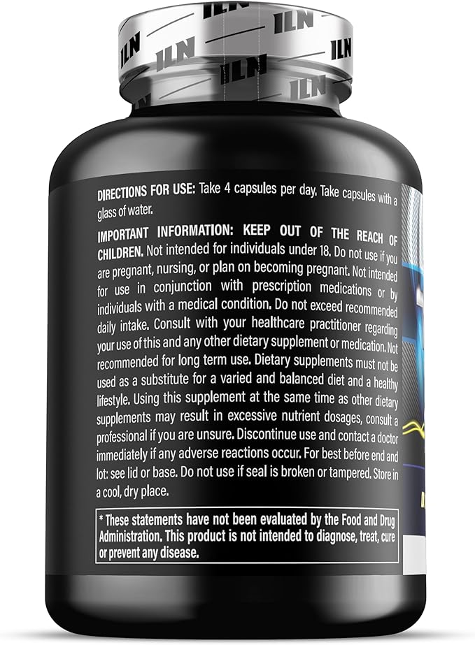 Iron Labs Nutrition Test Xtreme Supplement for Men – D-Aspartic Acid, Maca Root, Zinc and Magnesium (120 Vegan Capsules)