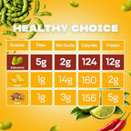 Where You Bean Edamame Beans Snack (Thai Lime Chili) - Crunchy and Dry Roasted Edamame Beans - High Protein Snacks, Keto and Vegan Healthy Snacks for Adults & Low Carb Asian Snack 0.9 oz (Pack of 8)