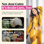 Venture Pal Calm Drink Mix, Cortisol Reducer and Sleep Aid with Magnesium Glycinate, Ashwagandha, L-Theanine,Vitamin D, Calm Magnesium Powder for Relax & Focus, No Sugar, Non GMO, Vegan & Gluten-Free