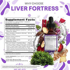 Milk Thistle NAC Liver Cleanse Detox & Repair Supplement Liver Support Liquid Drops with Dandelion Extract, Artichoke, Chanca Piedra, Beet Root, Choline, L-Glutathione, Ginger, Burdock, Schisandra (2)